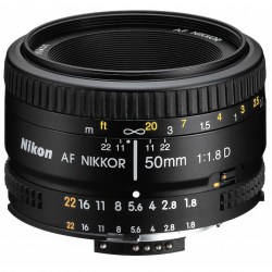 Прокат объектива Nikon 50mm f/1.8D AF